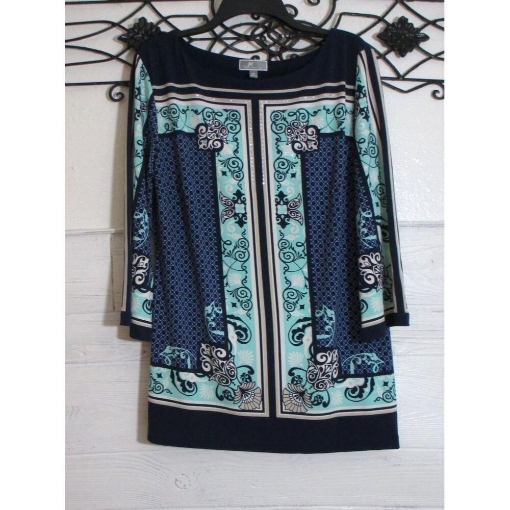 Jm-collection Women's Multi Blouse